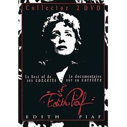 Édith Piaf - Coffret : Le best of de ses concerts + Le documentaire sur sa carrière - 2 DVD