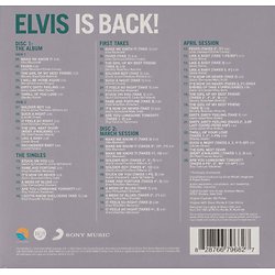 Elvis Presley - Album  FTD « Elvis is back ! »