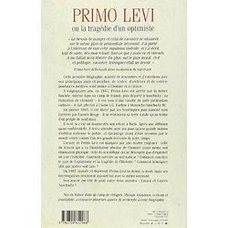 Primo Levi ou la tragédie d'un optimiste - Biographie  ( Myriam ANISSIMOV )