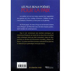 Les plus beaux poèmes pour la paix - Anthologie ( Jean-Pierre LEMESLE ) - Grand format