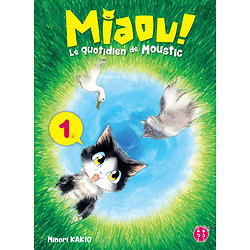 Miaou ! Le quotidien de Moustic, Série complète 4 tomes (Minori Kakio ) - Poche