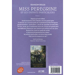 Miss Peregrine et les enfants particuliers, Tome 1 ( Ransom RIGGS ) - Poche