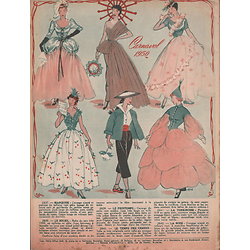 Femmes d'Aujourd'hui, N°246 (19 janvier 1950) - Magazine vintage COMPLET, avec patron