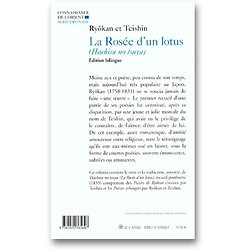 La Rosée d'un lotus ( RYÔKAN & TEISHIN ) - Edition bilingue français-japonais - Grand Format