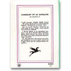 Langelot et le satellite ( Vladimir Volkoff, alias LIEUTENANT X ) - Bibliothèque verte (3ème série)