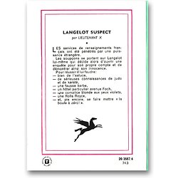 Langelot suspect ( Vladimir Volkoff, alias LIEUTENANT X ) - Bibliothèque verte (3ème série)
