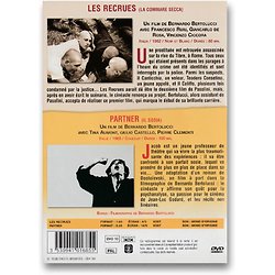 Les Recrues + Partner ( Films réalisés par Bernardo BERTOLUCCI - 1962/1968 ) - DVD