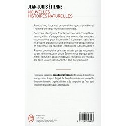 Nouvelles histoires naturelles ( Jean-Louis ÉTIENNE )