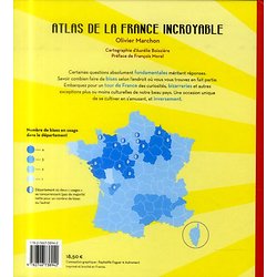 Atlas de la France incroyable ( Olivier MARCHON )