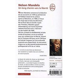 Un long chemin vers la liberté ( Nelson MANDELA )