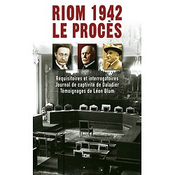 Riom 1942, le procès  ( Julia Bracher )