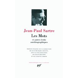 Les Mots et autres écrits autobiographiques - Jean-Paul Sartre [Bibliothèque de la Pléiade] - Relié