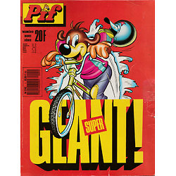 PIF SUPER GÉANT ! HS 01 - Hors-série N° 1 (Avril 1990) - BON ÉTAT