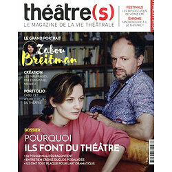 Théâtre(s) N° 14, juillet 2018 : Pourquoi ils font du théâtre ( Nicolas Marc, Collectif ) - Grand Format