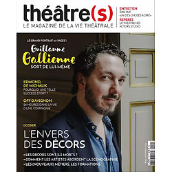 Théâtre(s) N° 19, Octobre 2019 : L’envers des décors ( Nicolas Marc, Collectif ) - Grand Format