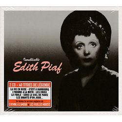 Inoubliable Edith Piaf - Best Of 2 CD : 40 TITRES DE LÉGENDE - NEUF (sous blister d'origine)