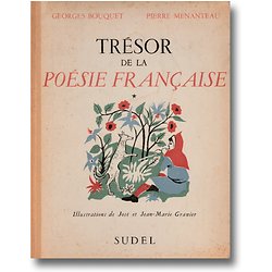 Trésor de la poésie française, 1er livret ( Georges BOUQUET, Pierre MENANTEAU ) - Grand format relié