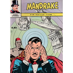 MANDRAKE ( MONDES MYSTERIEUX ) N°159. L'incroyable menace, 11 AVRIL 1968 - Ed. des Remparts - TBE