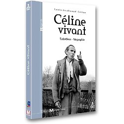 Céline vivant, entretiens & biographie - 2 DVD vidéo & 1 livre