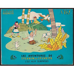 Les aventures de Sylvain et Sylvette (1ère série - albums Fleurette) - T62 : L'île aux surprises ( Claude DUBOIS ) - Avril 1963
