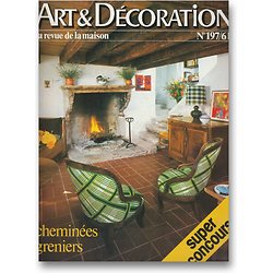 Revue Art et Décoration - N° 197, Janvier-Février 1977 : Cheminées-Greniers