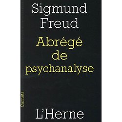Abrégé de psychanalyse ( Sigmund FREUD )