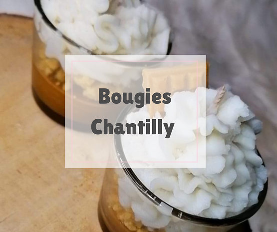 Bougies chantilly 