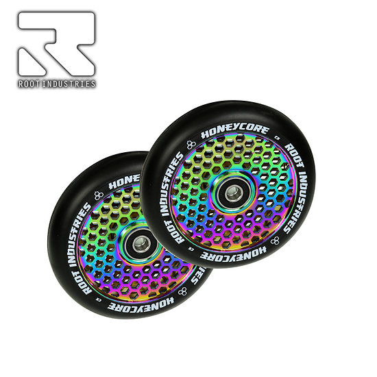 Roues Root Industries Honeycore 110 Neo Chrome
