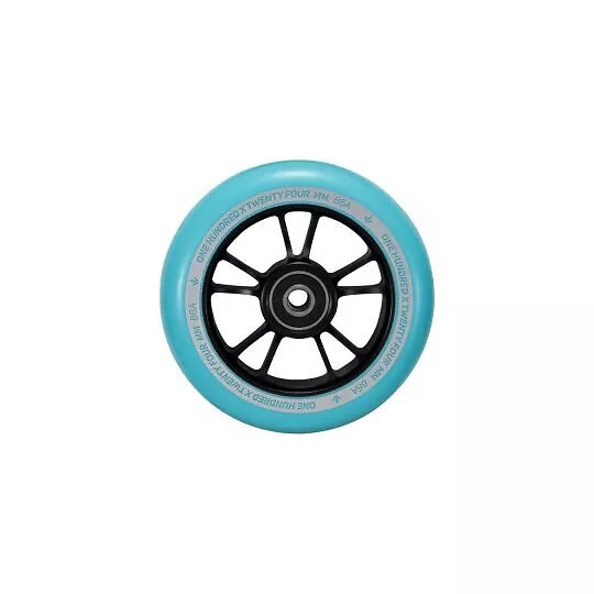 Blunt Scooters Roue 10 Spokes 100mm Noir / Turquoise
