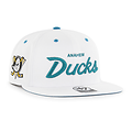47 Brand Cap NHL Anaheim Ducks Crosstown Pop Captain White