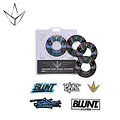 Blunt Wheels Stickers Hollowcore 120mm