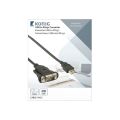 CORDON CONVERTISSEUR USB - RS232 (SERIE) 1.80 METRE