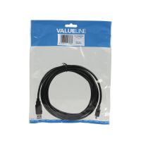 CABLE USB 2.0 A MALE - MICRO USB B MALE 3 METRES VALUELINE