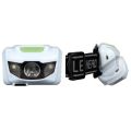 LAMPE FRONTALE RECHARGEABLE 1 LED CREE XPG + 2 LEDS BLANCHES + 2 LEDS ROUGES