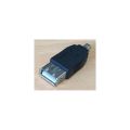 ADAPTATEUR USB A FEMELLE / MINI USB 4 POLES MALE