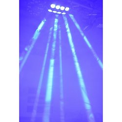 EFFET DE LUMIERE SPIDER 8 LED RGBW 10W IBIZA