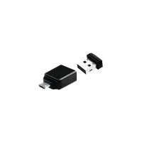CLE NANO USB 16 GO AVEC ADAPTATEUR MICRO USB VERBATIM