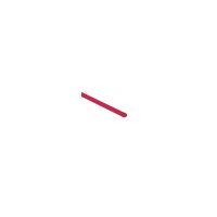GAINE THERMORETRACTABLE 2:1 - 3.2mm - ROUGE - 1 METRE