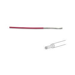 100M CABLE 1C 0,5MM² 300V 3A MAX ROUGE