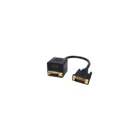 CABLE REPARTITEUR DVI-D MALE > DVI-D FEMELLE + HDMI FEMELLE (120180)