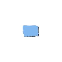 FEUILLE GELATINE 0.53 X 1.22M 3/4 CT BLUE