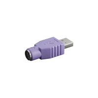 ADAPTATEUR USB A MALE - PS2 FEMELLE (6080)
