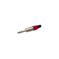 JACK MALE 6.35 STEREO ROUGE (70100)