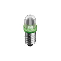 LAMPE LED 12Vcc 20MA E10 VERT (6080)