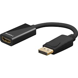 CABLE DISPLAYPORT MALE VERS HDMI FEMELLE 10CM