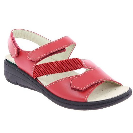 GAELLE ROUGE - CHAUSSURES CONFORT FEMMES PODOWELL