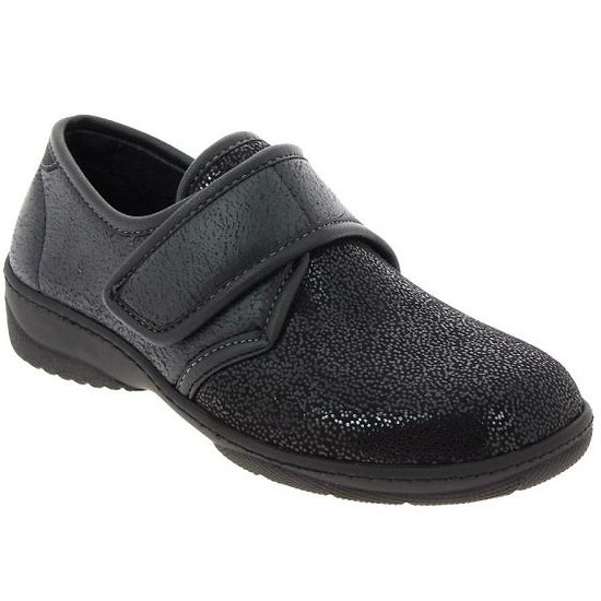MANILLE SHINY-BLACK - CHAUSSURES CONFORT FEMMES PODOWELL