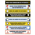 Balisage Stickers pour SOL moquette