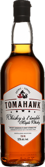 Whisky canadien à l'érable - Tomahawk