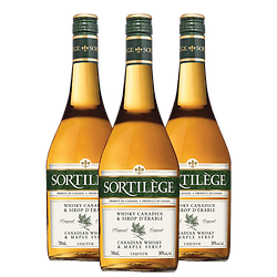 Whiskey liqueurs with maple syrup X3 - Sortilège Original